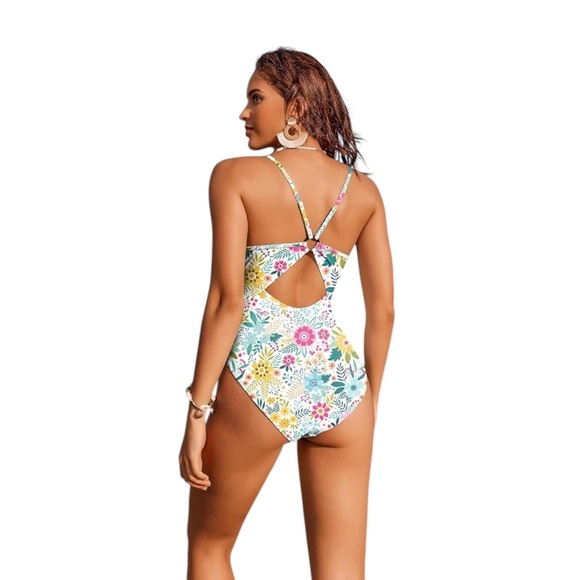AI'MAGE Women's One Piece Swimsuit Tummy Control - Picture 2 of 4